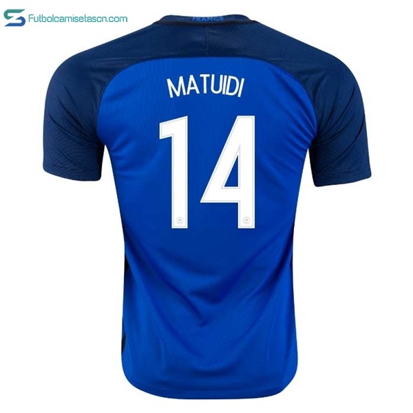 Camiseta Francia 1ª Matuidi 2016